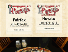 Tablet Screenshot of ghirpizza.com